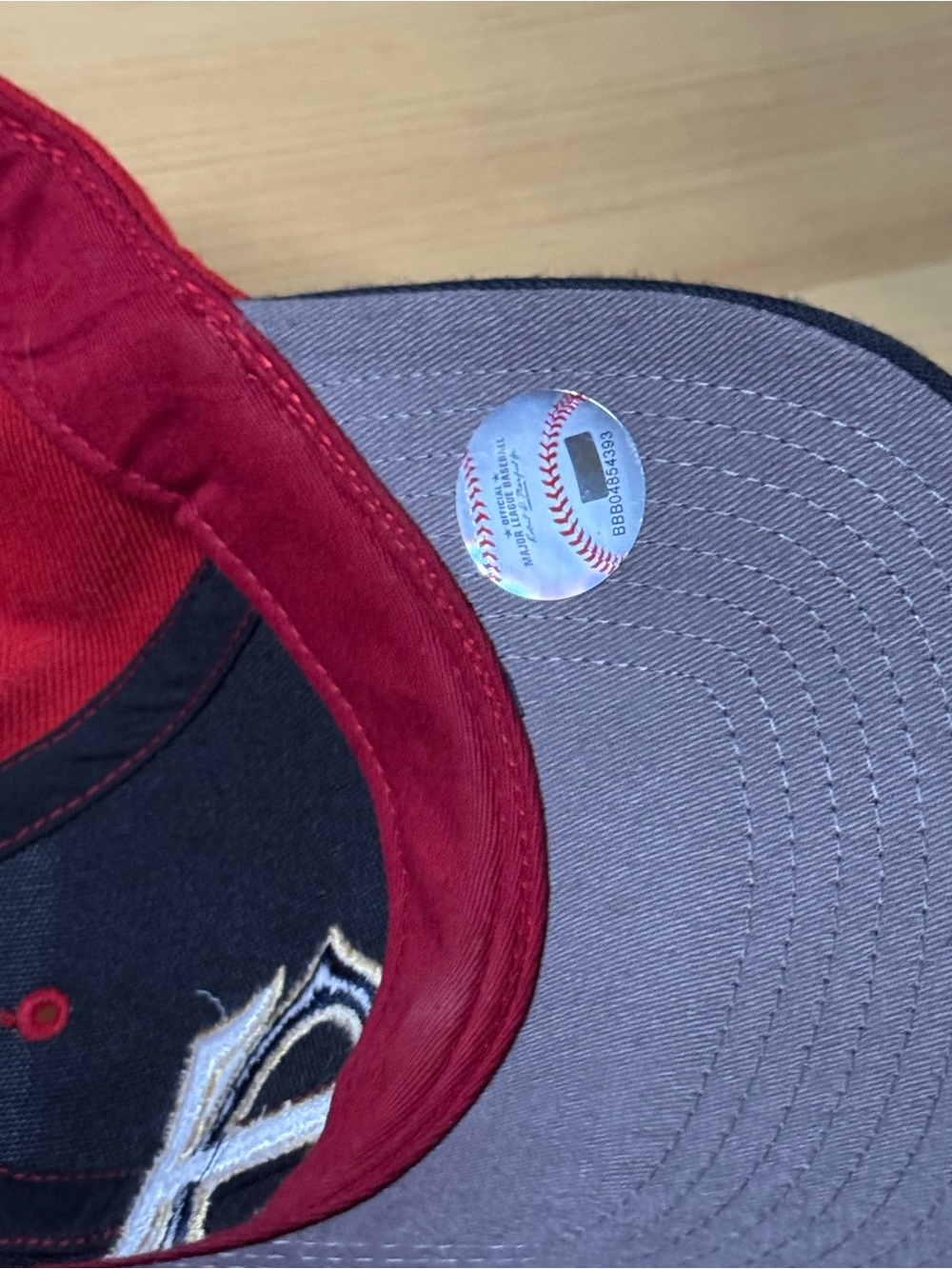 '47 Red and Navy Minnesota Twins Clean Up Cap - Picture 3 of 8